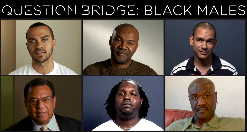 Six black men.