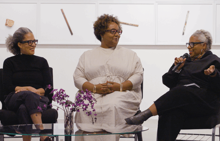 Photo of Lisa Dent, Elissa Blount Moorhead and Maori Karmael Holmes