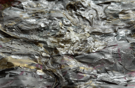 close up image of textured artwork